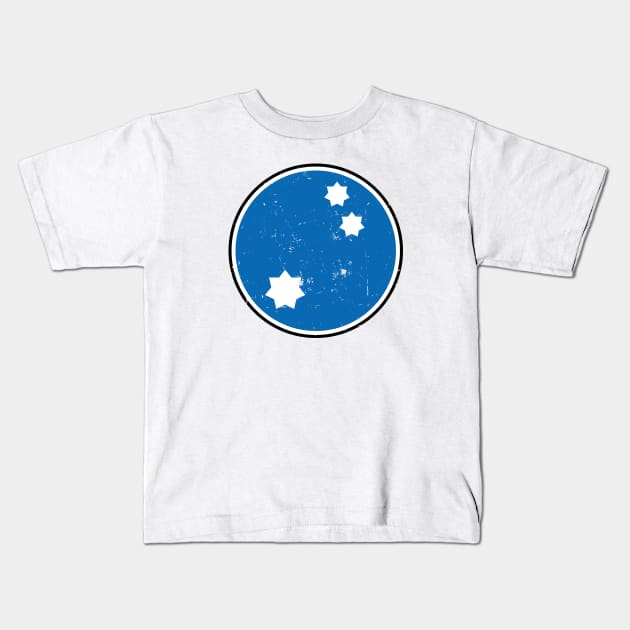 Blue Squadron Kids T-Shirt by Stefaan